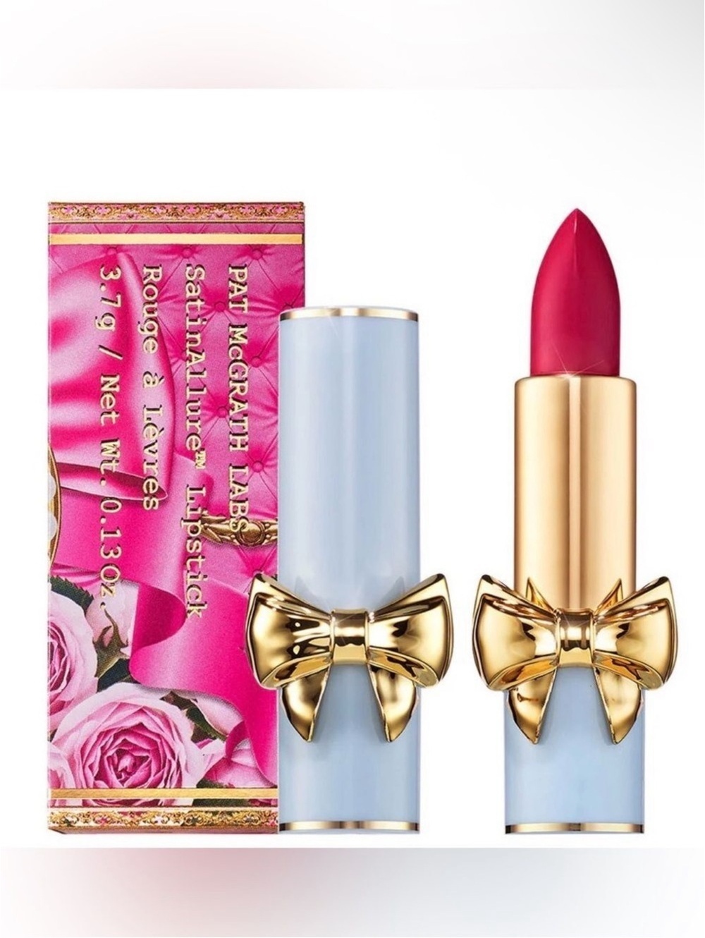 Pat McGrath Labs SatinAllure Lipstick in 657 Fleur Fatale NEW